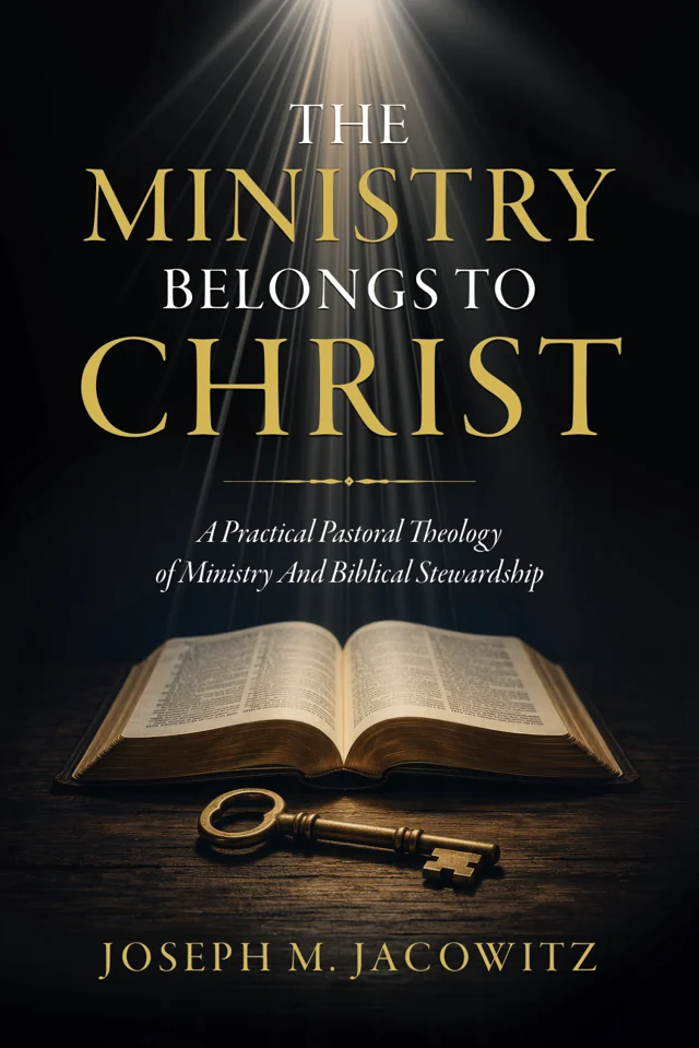 The Ministry Belongs to Christ — front cover